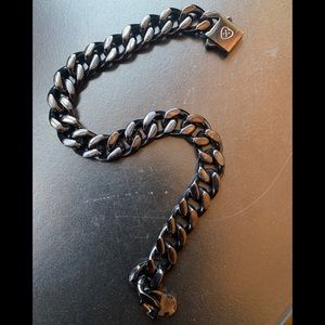 Heart of Bone Super Slim 8mm Cuban Chain Bracelet
